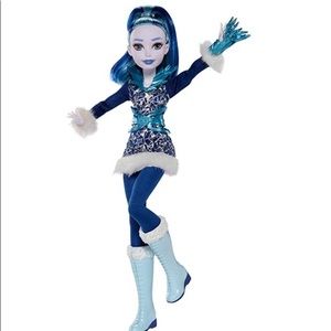 Like New DC Super Hero Girls Frost 12" Action Doll